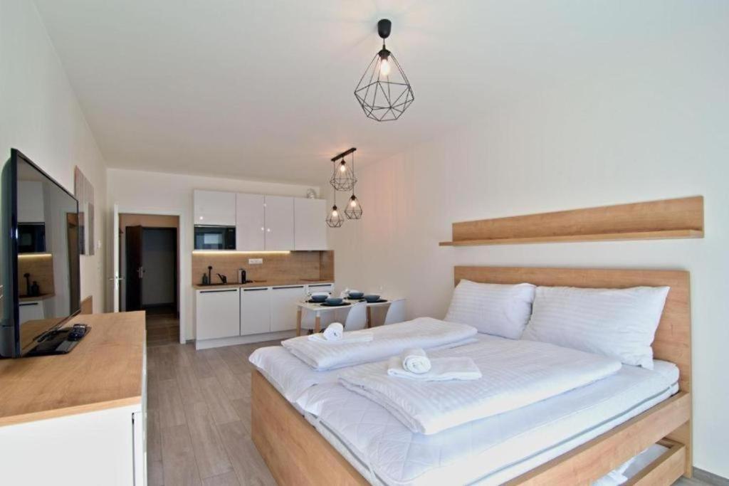 Apartment Korzo 318/3 Lipno nad Vltavou Buitenkant foto